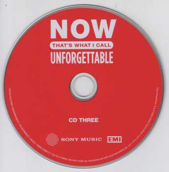 4CD Various: NOW That's What I Call Unforgettable