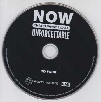 4CD Various: NOW That's What I Call Unforgettable