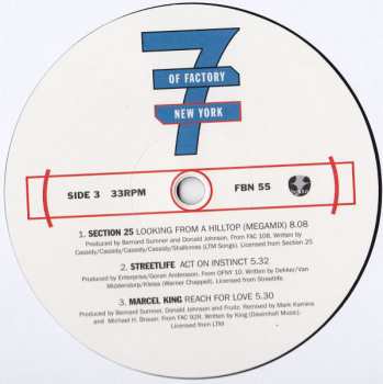 2LP Various: Of Factory New York