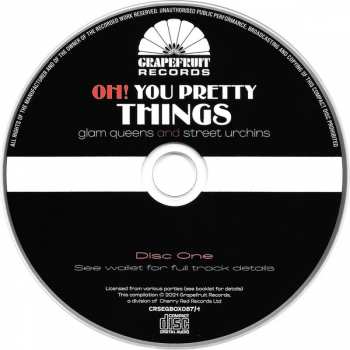 3CD/Doos Various: Oh! You Pretty Things (Glam Queens And Street Urchins 1970-76)