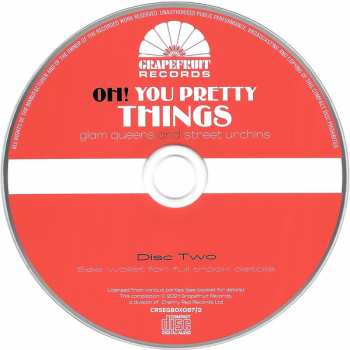 3CD/Doos Various: Oh! You Pretty Things (Glam Queens And Street Urchins 1970-76)