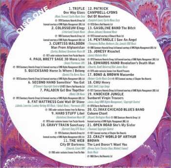 3CD/Doos Various: One Way Glass (Dancefloor Prog, Brit Jazz & Funky Folk 1968-1975)