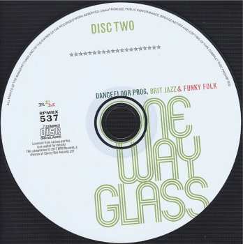 3CD/Doos Various: One Way Glass (Dancefloor Prog, Brit Jazz & Funky Folk 1968-1975)