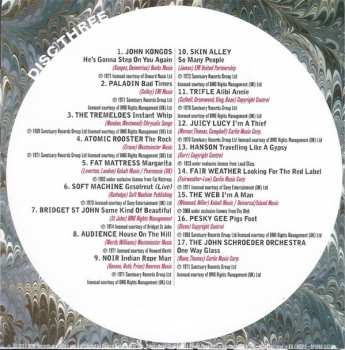 3CD/Doos Various: One Way Glass (Dancefloor Prog, Brit Jazz & Funky Folk 1968-1975)