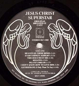 LP Various: Original Broadway Cast - Jesus Christ Superstar