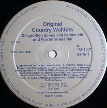 LP Various: Original Country Welthits