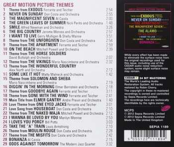 CD Various: Original Sound Tracks And Hit Music From Great Motion Picture Themes