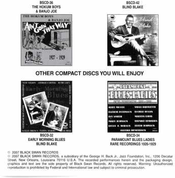CD Various: Paramount Blues: Lock and Key Blues