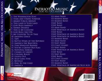 CD Various: Patriotic Music For All Occasions
