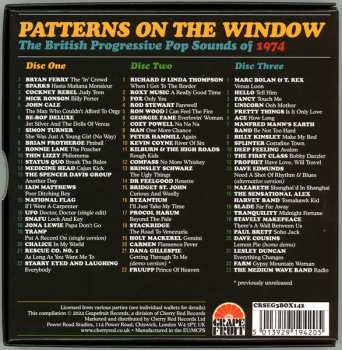 3CD/Doos Various: Patterns On The Window (The British Progressive Pop Sounds Of 1974)