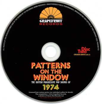 3CD/Doos Various: Patterns On The Window (The British Progressive Pop Sounds Of 1974)