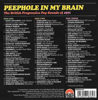 3CD Various: Peephole In My Brain - The British Progressive Pop Sounds Of 1971