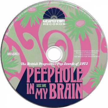 3CD Various: Peephole In My Brain - The British Progressive Pop Sounds Of 1971