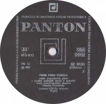 LP Various: Pějme Píseň Dokola