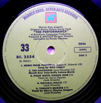 LP Various: Performance: Original Motion Picture Sound Track