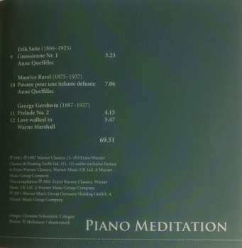 CD Various: Piano Meditation