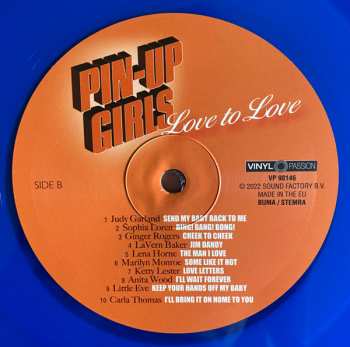 LP Various: Pin-Up Girls - Love to Love CLR