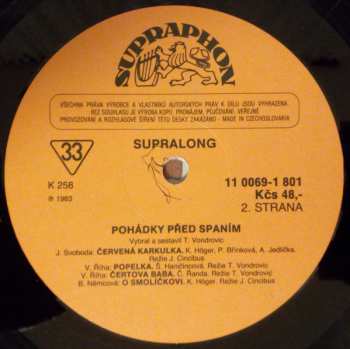 LP Various: Pohádky Před Spaním
