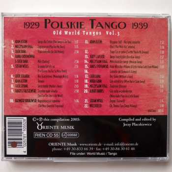 CD Various: Polskie Tango 1929 - 1939