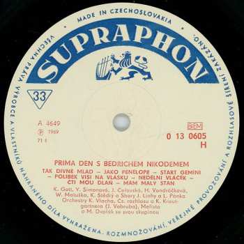 LP Various: Prima Den S Bedřichem Nikodemem