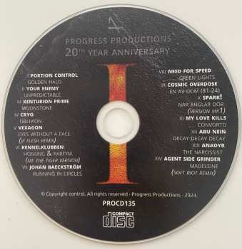 2CD Various: Progress Productions 20th Anniversary Compilation