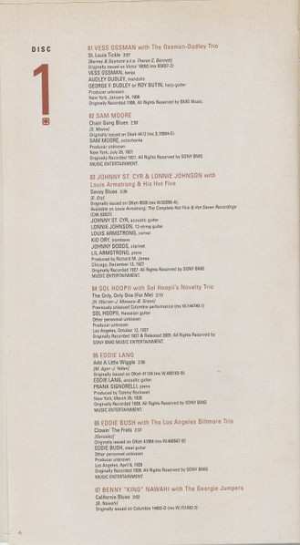 4CD/Doos Various: Progressions: 100 Years Of Jazz Guitar