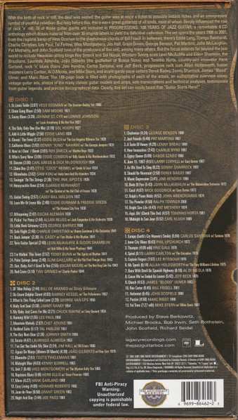 4CD/Doos Various: Progressions: 100 Years Of Jazz Guitar