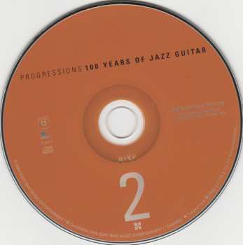 4CD/Doos Various: Progressions: 100 Years Of Jazz Guitar