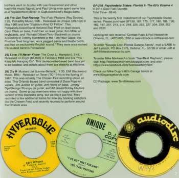 CD Various: Psychedelic States: Florida In The 60s Vol. 4