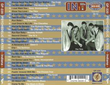 CD Various: Psychedelic States: Indiana In The 60s Vol. 1