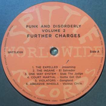 LP Various: Punk And Disorderly - Further Charges