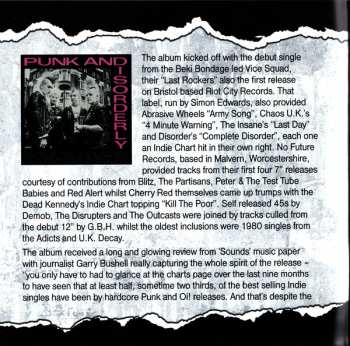 3CD Various: Punk And Disorderly The Albums (The Sound Of UK82)