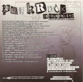 CD Various: Punk Rock Is Your Friend (Kung Fu Records Sampler #4)