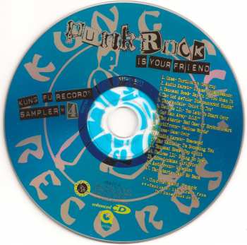 CD Various: Punk Rock Is Your Friend (Kung Fu Records Sampler #4)