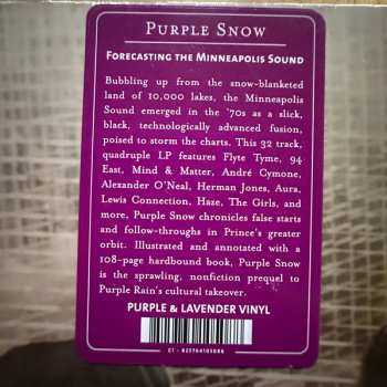 4LP/Doos Various: Purple Snow: Forecasting The Minneapolis Sound CLR