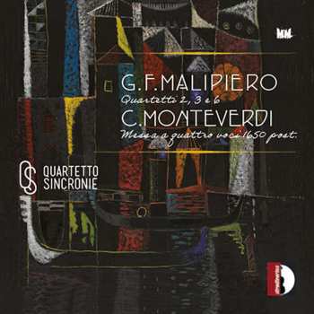 CD Claudio Monteverdi: Quartetti 2, 3 E 6 | Messa A Quattro Voci 1650 Post.