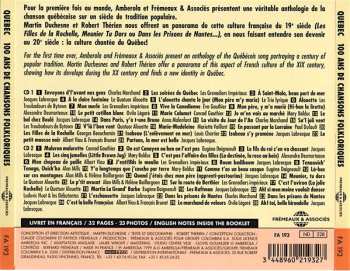 2CD Various: Québec - Cent Ans De Chansons Folkloriques