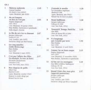 2CD Various: Québec - Cent Ans De Chansons Folkloriques