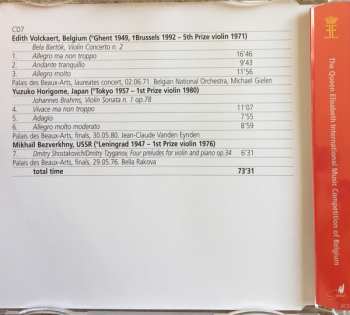 12CD/Doos Various: Queen Elisabeth Competition 1951-2001