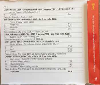 12CD/Doos Various: Queen Elisabeth Competition 1951-2001