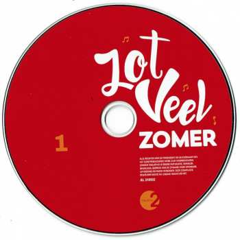 5CD Various: Radio 2 - Zot Veel Zomer - Het Beste Uit De Zomer Top 500