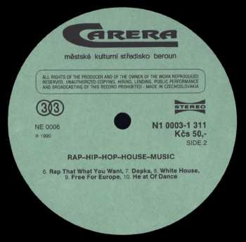 LP Various: Rap-Hip-Hop-House Music