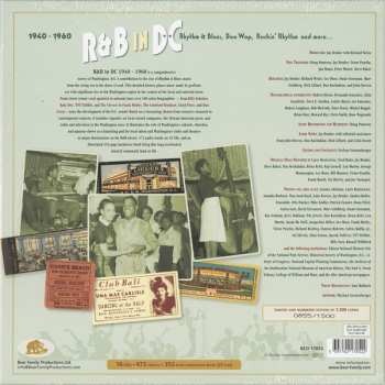 16CD/Doos Various: R&B In DC 1940-1960: Rhythm & Blues, Doo Wop, Rockin' Rhythm And More LTD | NUM