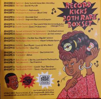 10SP/Doos Various: Record Kicks 20th Rare Box Set LTD