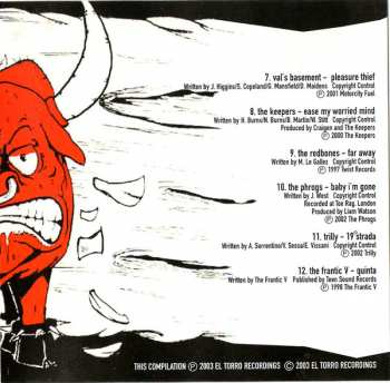 CD Various: Red Rag To A Bull -  12 Garage Rock Classics For The 21st Century