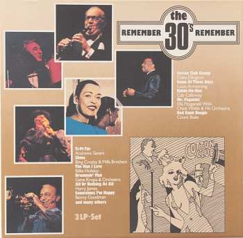 3LP/Doos Various: Remember The 30's