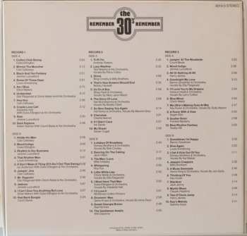 3LP/Doos Various: Remember The 30's