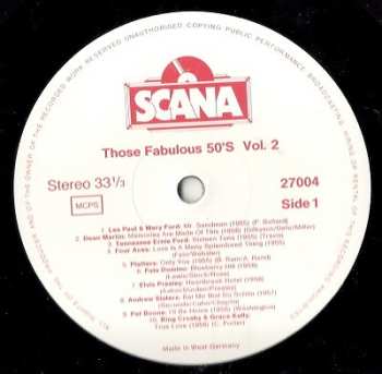 3LP/Doos Various: Remember The 50's