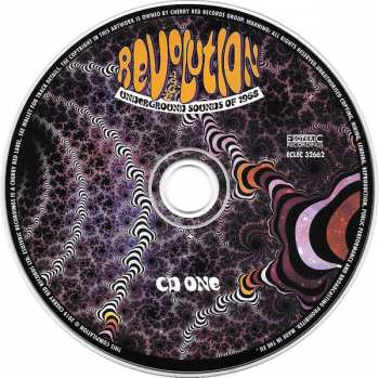 3CD/Doos Various: Revolution - Underground Sounds Of 1968