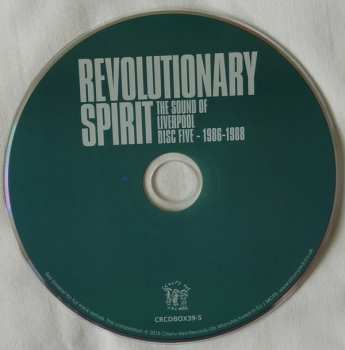 5CD/Doos Various: Revolutionary Spirit: The Sound Of Liverpool 1976 -1988 DLX